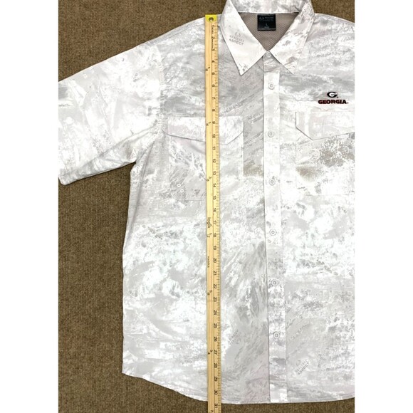 Colosseum Georgia Bulldogs Realtree Shirt Mens L Aspect Performance Short-Sleeve - Picture 2 of 9